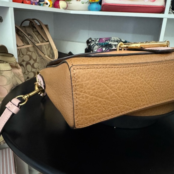 Coach Colorblock Blossom Multi Small Jade Shoulder Bag - Picture 9 of 12